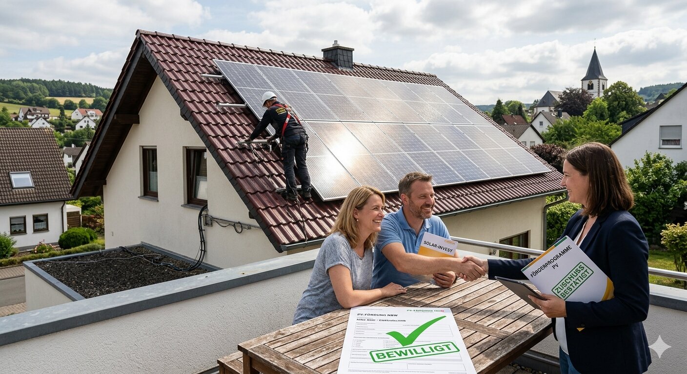 Welche Förderungen gibt es aktuell für PV, Speicher und Ladeinfrastruktur?